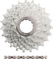 Campagnolo Juego de desgaste de cassette Chorus + cadena Chorus de 11 velocidades