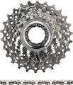 Campagnolo Ensemble d'usure cassette Veloce + chaîne Record 9 vitesses