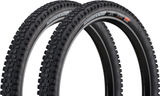 Maxxis Set de 2 cubiertas plegables Aggressor Double Down WT 29"