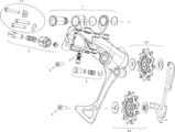 SRAM Rival 1 Rear Derailleur Spare Parts