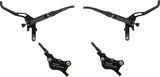 Trickstuff Maxima Black Front+Rear Set Disc Brake with Steelflex Hose