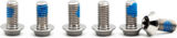 OAK Components Titanium Screw Set M5x10 for 6-Bolt Brake Rotors