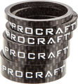 Procraft Juego de espaciadores de carbono grandes 1 1/8"