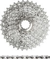 Shimano Set de desgaste cassette XT CS-M770 + cadena CN-HG93 9 veloc.