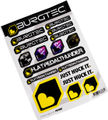 Burgtec Sticker Sheet - A4