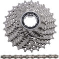 Shimano Set de desgaste de cassette 105 CS-5700 + cadena CN-6701 de 10 velocid