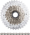 Shimano Kit d'Usure SLX Cassette CS-HG81-10 + Chaîne CN-HG95 10 vitesses