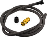 Lezyne Valve Hose with ABS Flip-Thread Chuck for Pressure & MFD Pumps