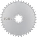 5DEV Plato Aero Direct-Mount de Titanio para Bicicleta