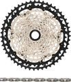 Shimano Kit d'Usure XT Cassette CS-M8100-12 + Chaîne CN-M8100 12 vitesses