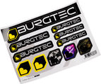 Burgtec Feuille d'autocollants - A5