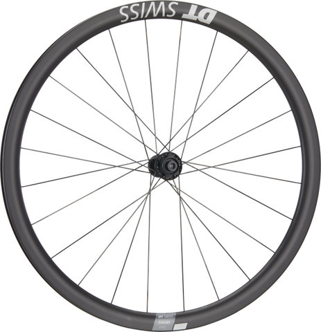 DT Swiss Set de Roues en Carbone ERC 1400 DICUT 35 Disc Center Lock 28" - noir/142 mm/100 mm/28"/Shimano Route/100 mm/Shimano Route/100 mm/142 mm