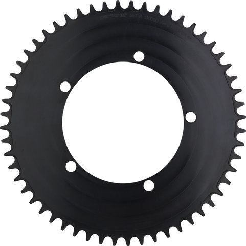 Garbaruk Aero Round Chainring 5-Arm 130 mm BCD - black/56 