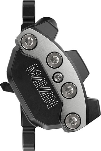 SRAM Set de frenos de disco Maven Ultimate Stealth d+t - clear anodized/Set/Flip-Flop (no específico de lado)