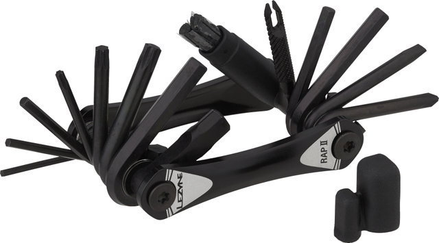 Lezyne RAP II 13 Multi-tool w/ Tubeless Repair Kit - black