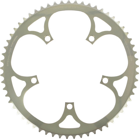 TA Vento Chainring, Campagnolo 10-speed, 5-arm, Outer, 135 mm BCD - silver/46 tooth