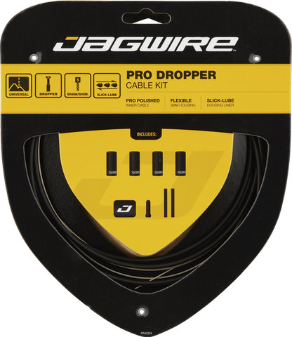 Jagwire Pro Dropper Cable Set - black