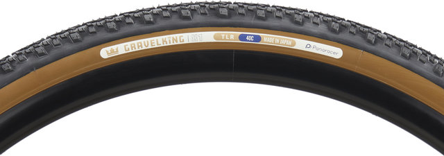 Panaracer Pneu Souple GravelKing X1 TLR 28" Modell 2024 - black-brown/28 /40 /40-622