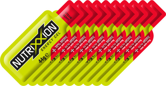 Nutrixxion Gel - 10 pieces - strawberry/440 g