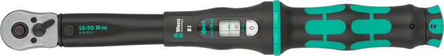 Wera Click-Torque B 1 Torque Wrench w/ Reversible Ratchet - black / green/10 - 50 Nm