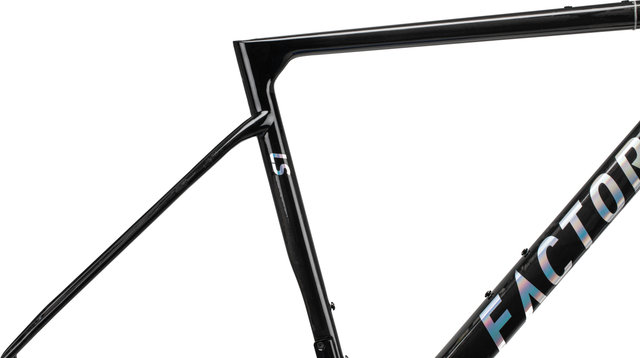 Factor LS Disc Carbon Gravel Frameset - chrome/M/12 mm Thru Axle