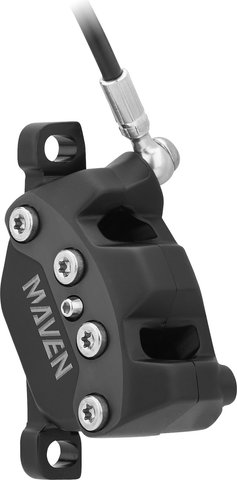 SRAM Maven Silver v+h Set Scheibenbremse - black anodized/Set/Flip-Flop (seitenunspezifisch)