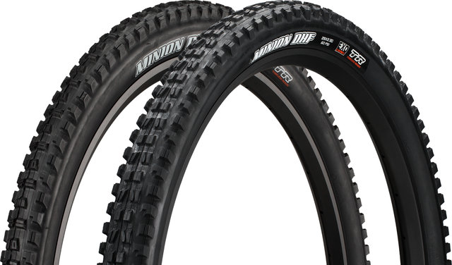 Maxxis Minion DHF / DHR II Dual EXO TR 29" Faltreifen 2er Set - schwarz/29 "/58 mm/58-622/2.3 "