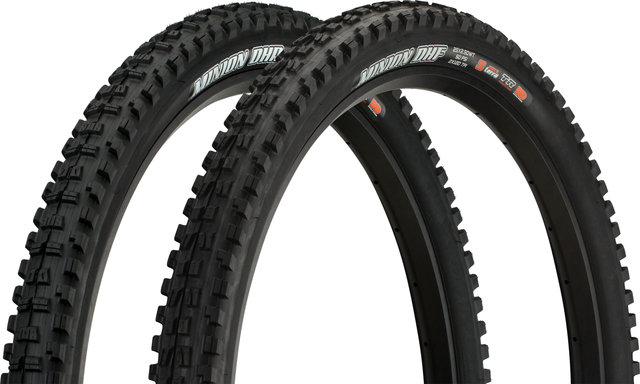 Maxxis Minion DHF 3C MaxxTerra / DHR II 3C MaxxGrip 29" Faltreifen 2er Set - schwarz/29 "/63 mm/63-622/2.4 "