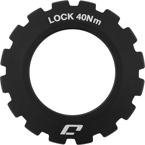 Jagwire Disc Center Lock Verschlussring mit Außenverzahnung - black