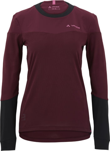 VAUDE Camiseta para damas Womens Moab LS PRO Shirt - cassis/36