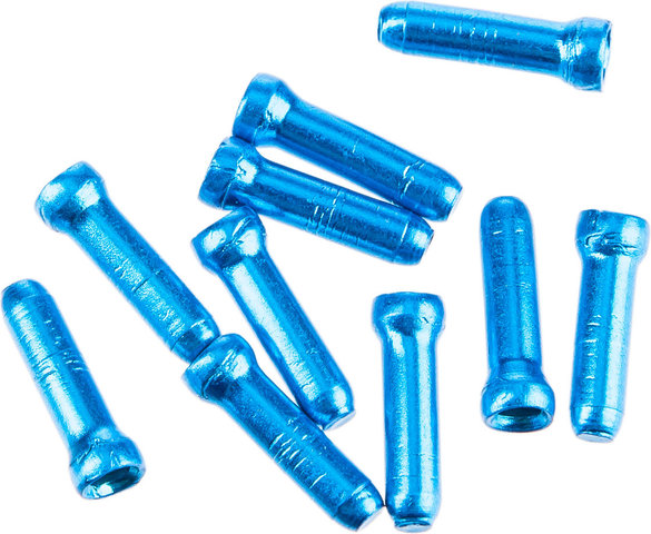 Jagwire Ferrules for Brake/Shifter Cables - 10 pcs. - blue