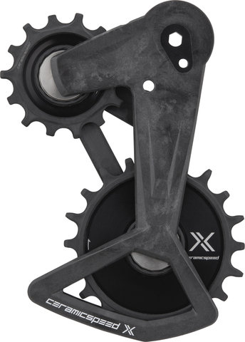 CeramicSpeed OSPW X Derailleur Pulley System for SRAM Eagle Transmission - black/14 teeth (guide pulley), 20 teeth (tension pulley)