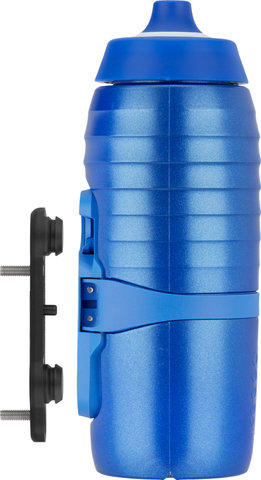 FIDLOCK TWIST x Keego Titanium Water Bottle 600 ml with Bike Base Mount System - keego-blau/600 ml