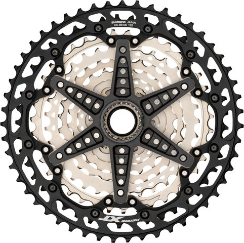 Shimano XT CS-M8100-12 Cassette + CN-M8100 12-speed Chain Wear & Tear Set - silver/126/10-51/Shimano Micro Spline