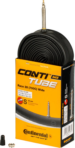 Continental Race 28 Wide Inner Tube - 20 pieces - universal/Presta Valve (SV)/25-622 to 32-630/25-32 x 622-630 Presta 42 mm/42 mm