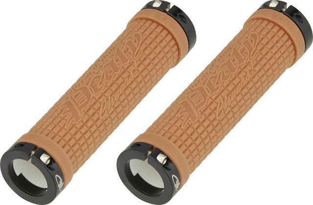 Lizard Skins Handlebar grips - fire gum/130 mm