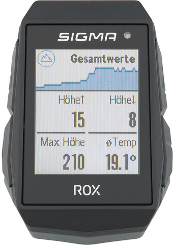 Sigma Ciclocomputador ROX 11.1 Evo GPS - negro