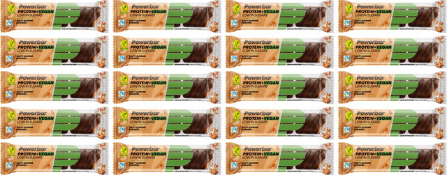 Powerbar Barra vegana con bajo contenido de azúcar Protein Plus - 20 unidades - salty almond caramel