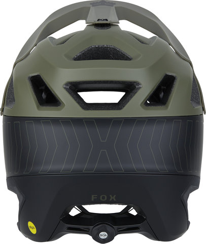 Fox Head Dropframe Pro MIPS Helm - runn-olive green/55 - 59 cm