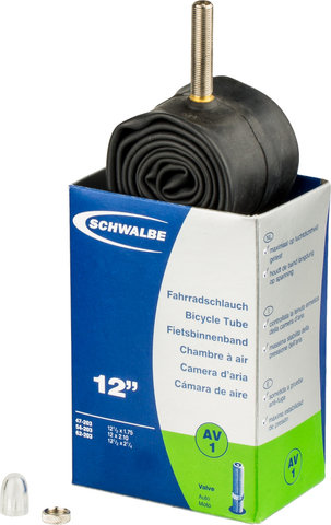 Schwalbe Inner Tube No. 1 for 12" - universal/47-203 to 62-203/Schrader Valve (AV)/12 x 1.75 - 2.5 Schrader/40 mm