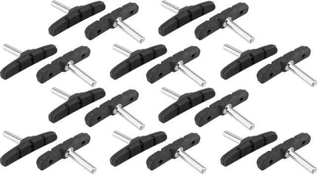 Shimano M70T2 Brake Shoes - 10 Pairs - black