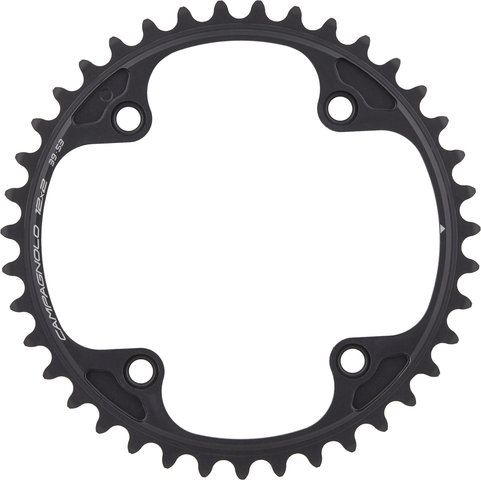 Campagnolo Super Record / Record Chainring 12-speed, 4-arm, 145 mm Bolt Circle - black/39 