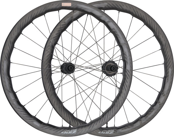 Zipp 353 NSW Carbon Tubeless Disc Center Lock Laufradsatz - black/142 mm/100 mm/28"/Shimano Road/100 mm/Shimano Road/100 mm/142 mm