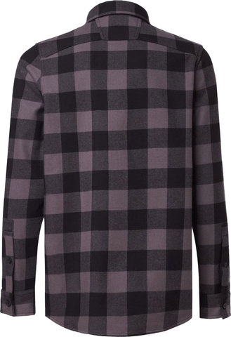 Oakley Bear Cozy Flannel Shirt - black-grey check/M