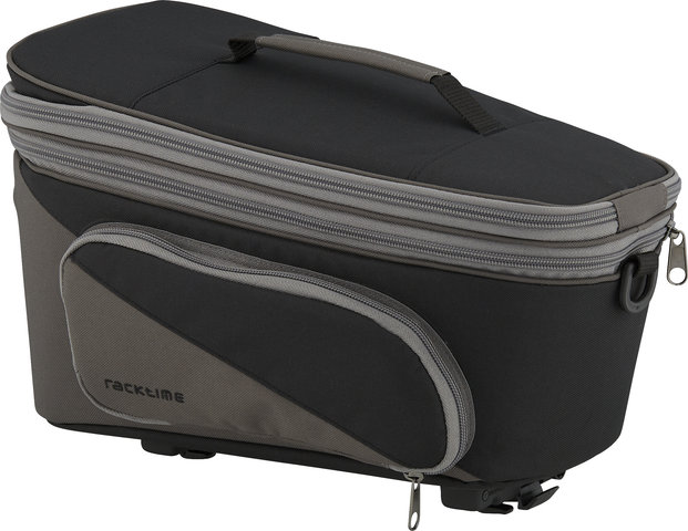 Racktime Talis Plus 2.0 Pannier Rack Bag - carbon black-stone grey/15000 ml