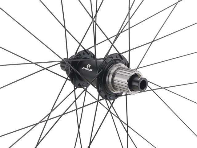 Reynolds Roue carbone TRE367 27,5" Disque Centerlock - Emballage d'atelier - black-grey/148 mm/Boost/27,5" (650B)/Shimano Micro Spline/Shimano Micro Spline/148 mm/roue arrière uniquement/roue arrière uniquement