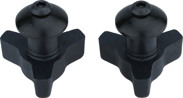 ParkTool Adaptateurs pour Axe Traversant TS-2TA.3 pour Support de Centrage TS-2 - noir