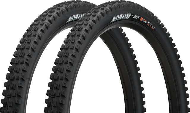 Maxxis Assegai 3C MaxxTerra EXO WT TR 27.5" Folding Tyre Set - black/27.5 /63 mm/63-584/2.5 