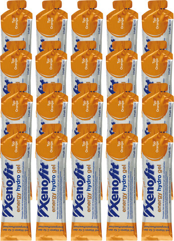 Xenofit energy hydro Gel - 20 pieces - orange/1200 ml