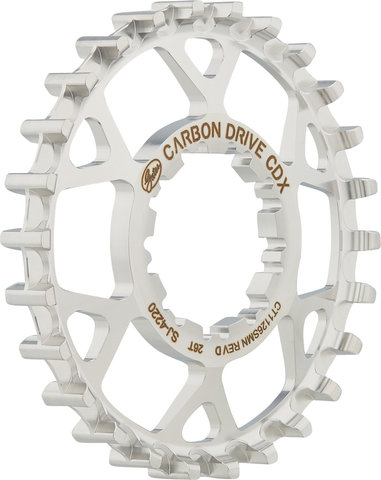 Gates CDX Rear 9-Spline Belt Drive Sprocket - silver/26 